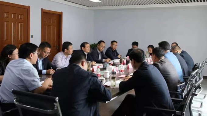 定西市市委副書記、市長戴超一行到訪甘肅文旅集團