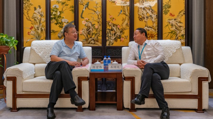 中鐵十七局集團有限公司黨委書記、董事長陳宏偉一行到訪甘肅文旅集團